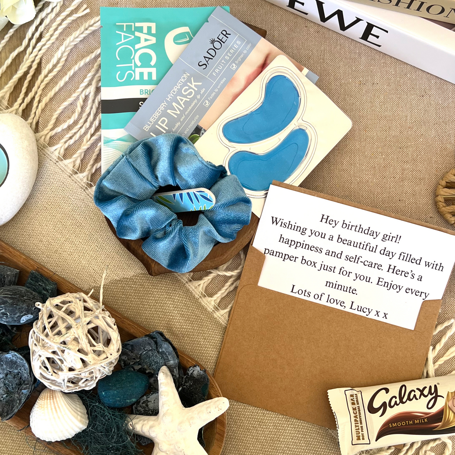 A Special Gift Just For You Blue Pamper