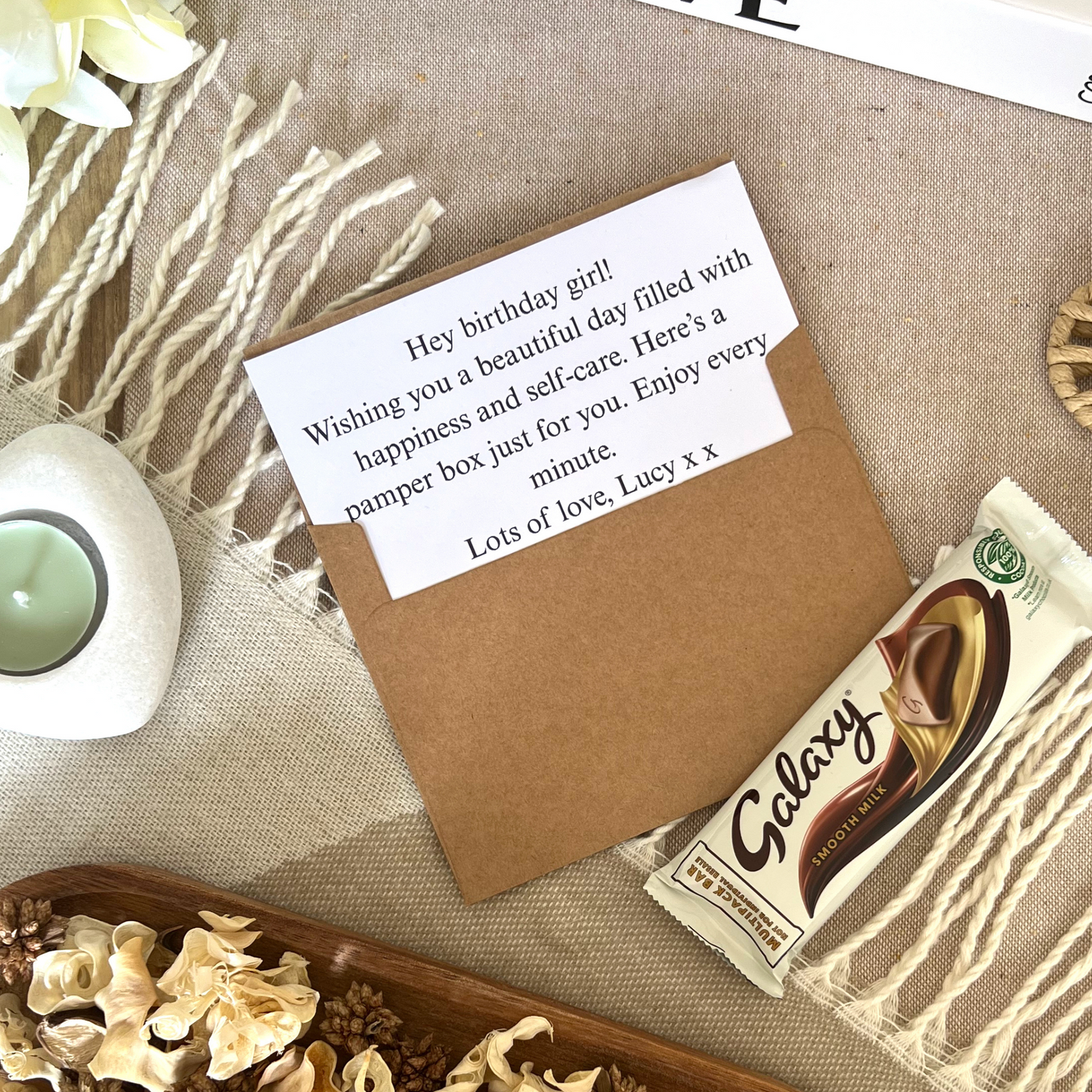 A Special Gift Just For You Green Pamper