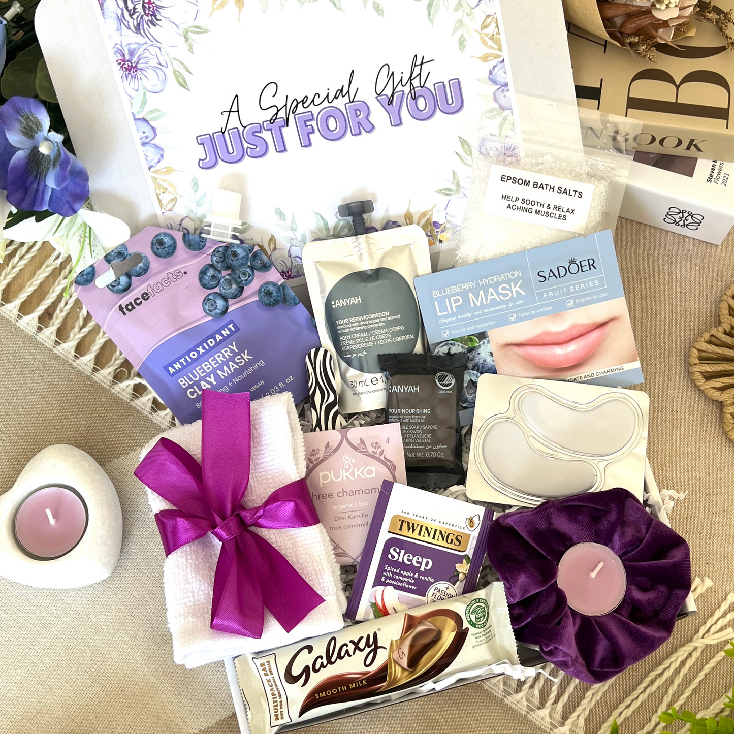 A Special Gift Just For You Purple Pamper