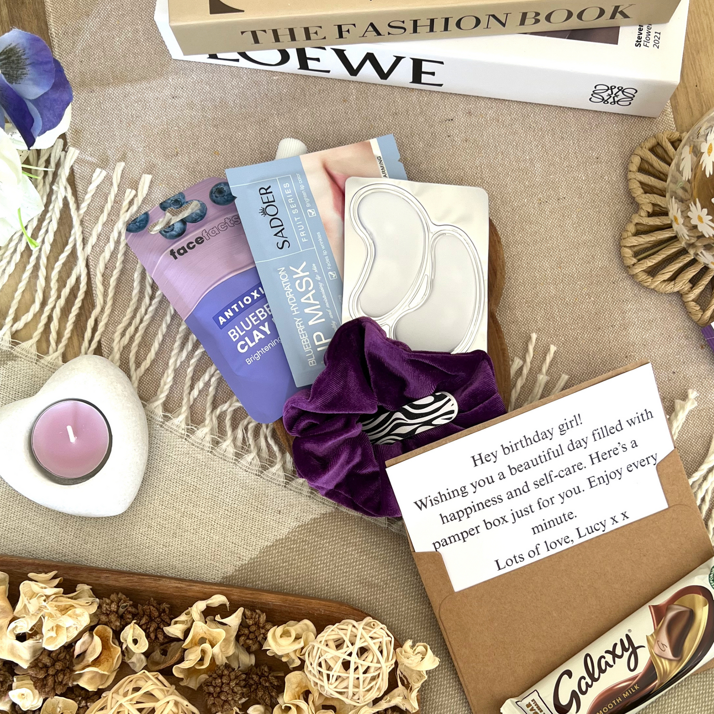 A Special Gift Just For You Purple Pamper