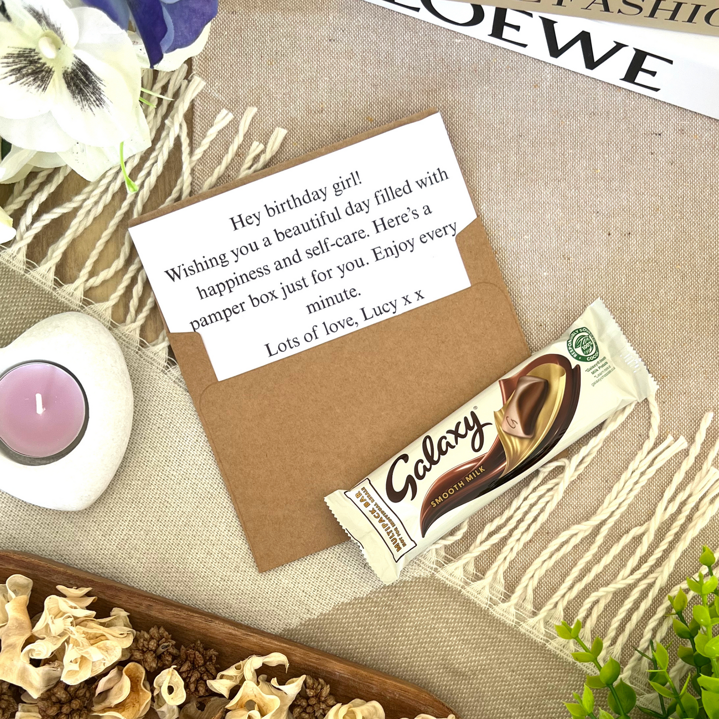 A Special Gift Just For You Purple Pamper