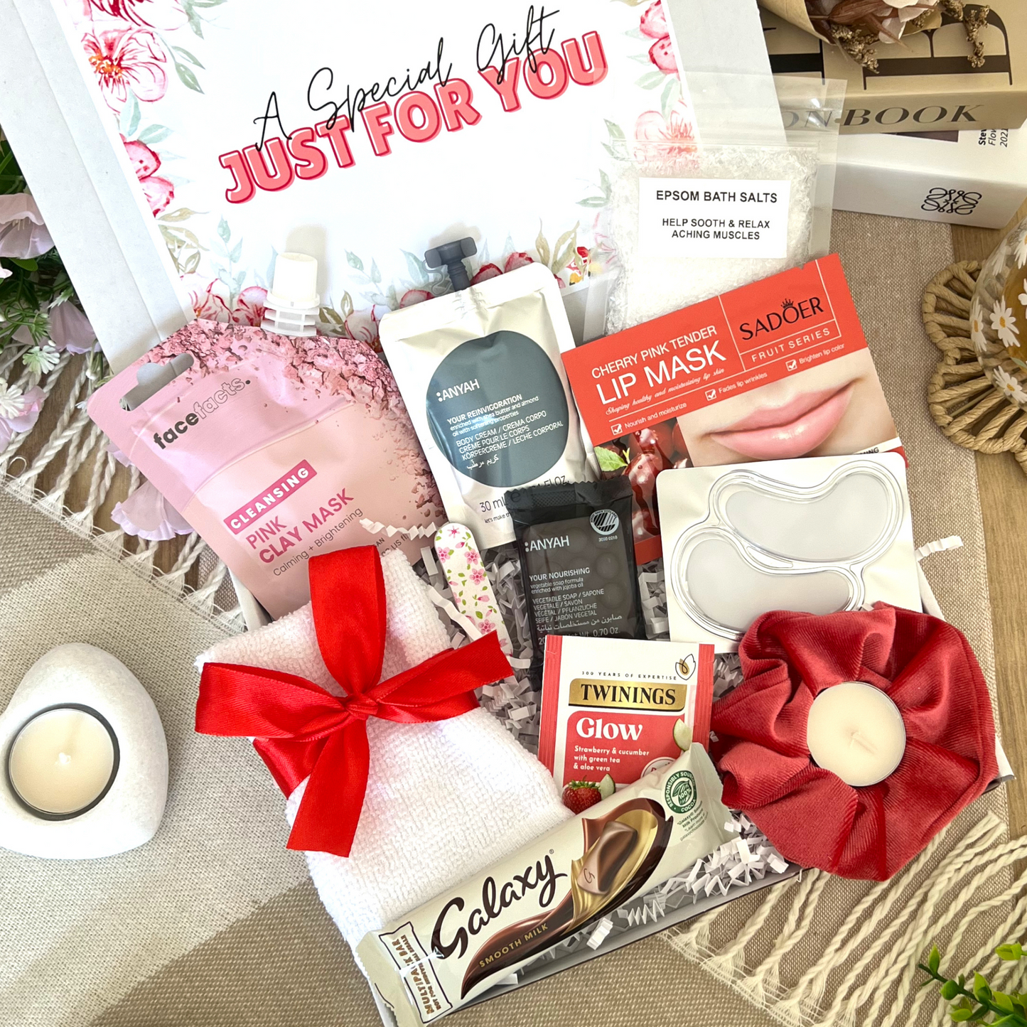 A Special Gift Just For You Red Pamper