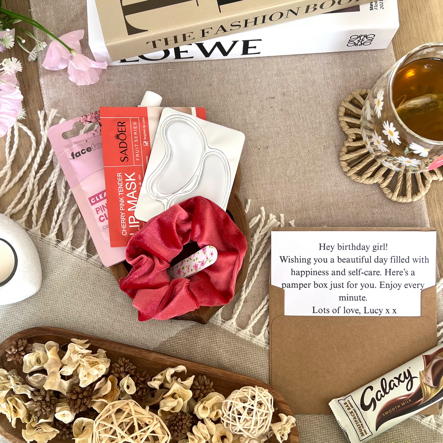 A Special Gift Just For You Red Pamper