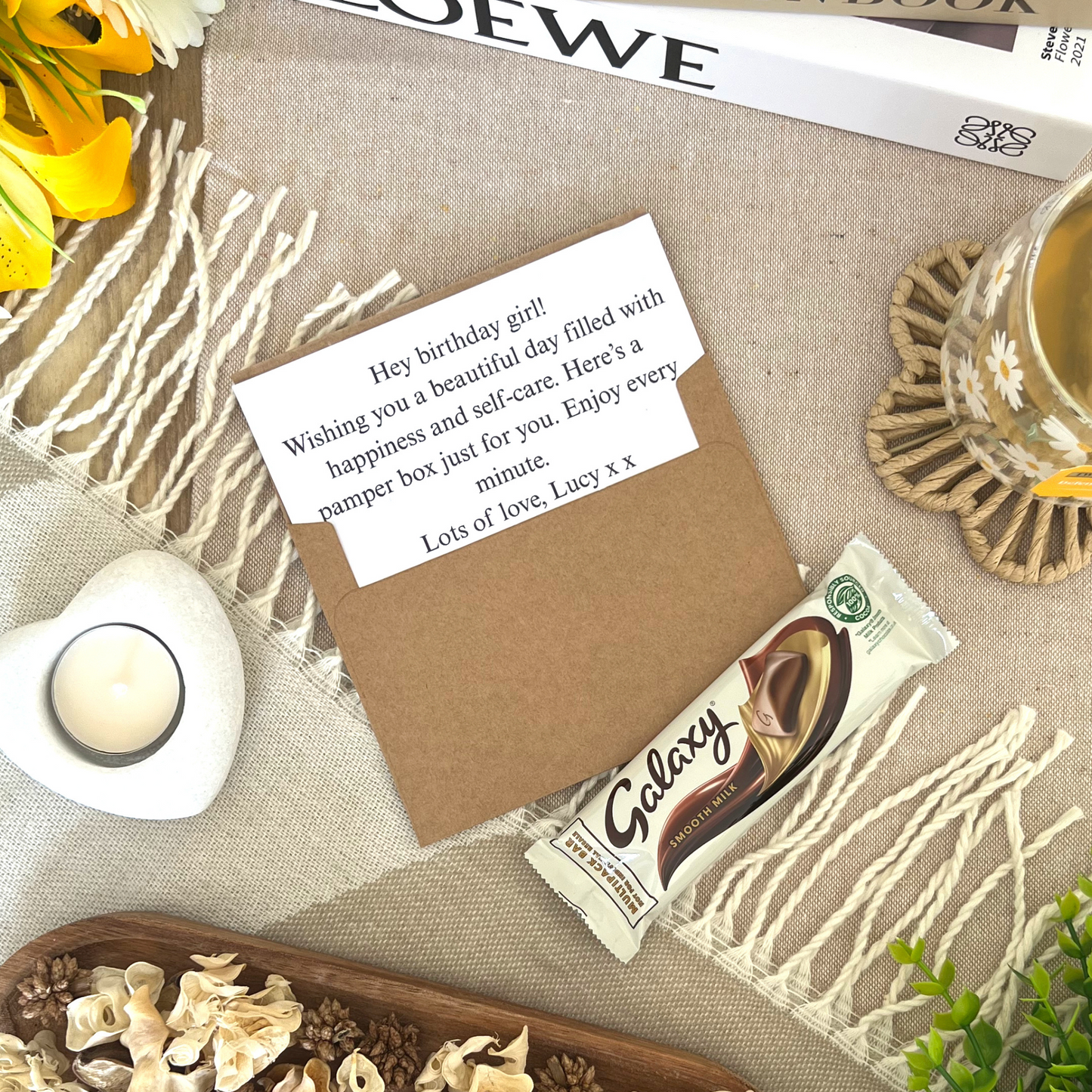 A Special Gift Just For You Brown Pamper