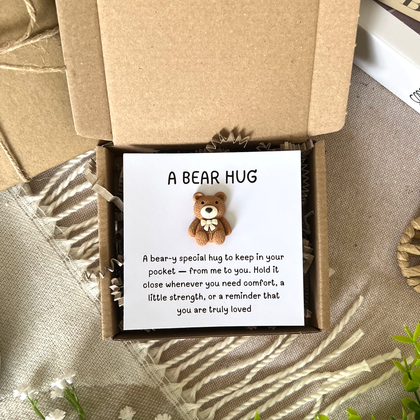 Brown Bear Pocket Hug