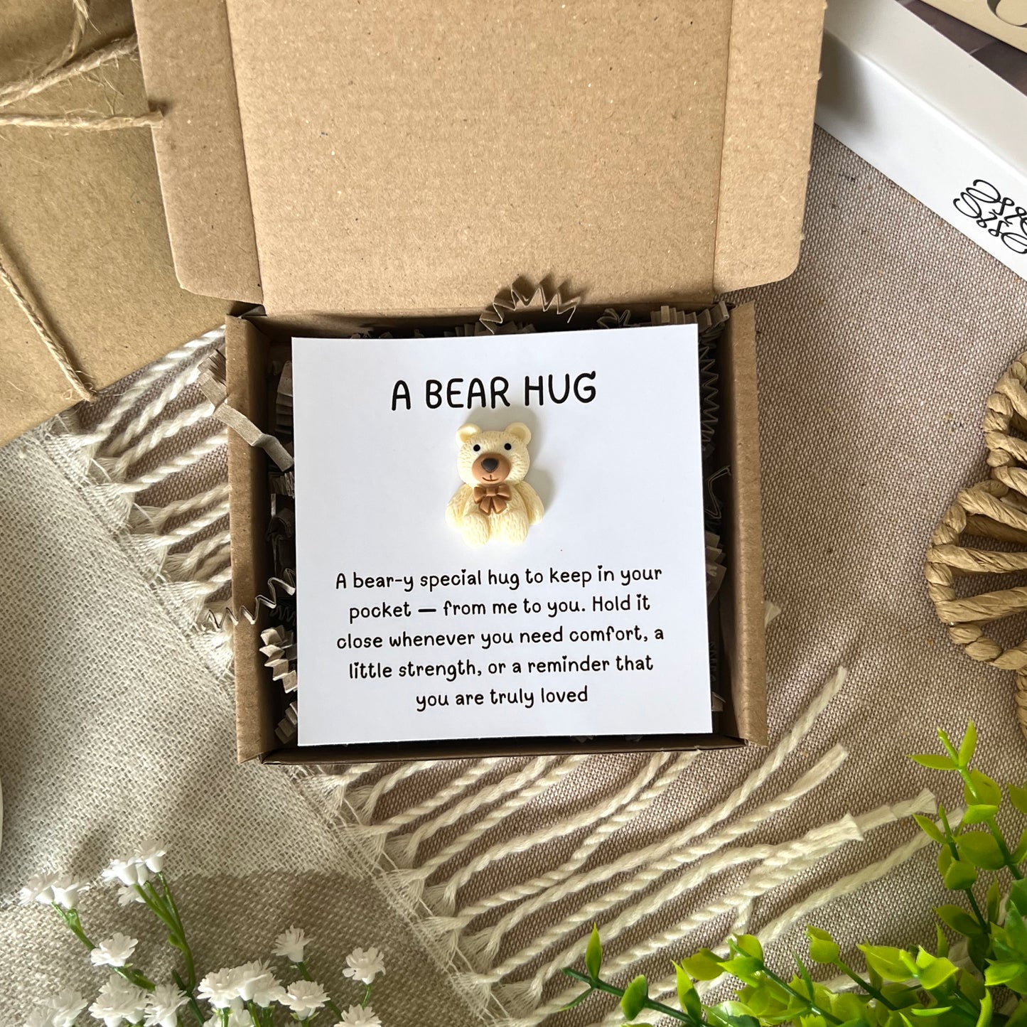 White Bear Pocket Hug