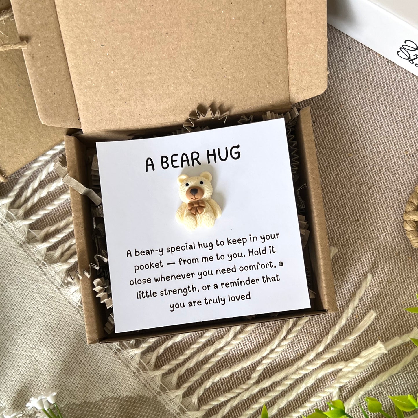 White Bear Pocket Hug