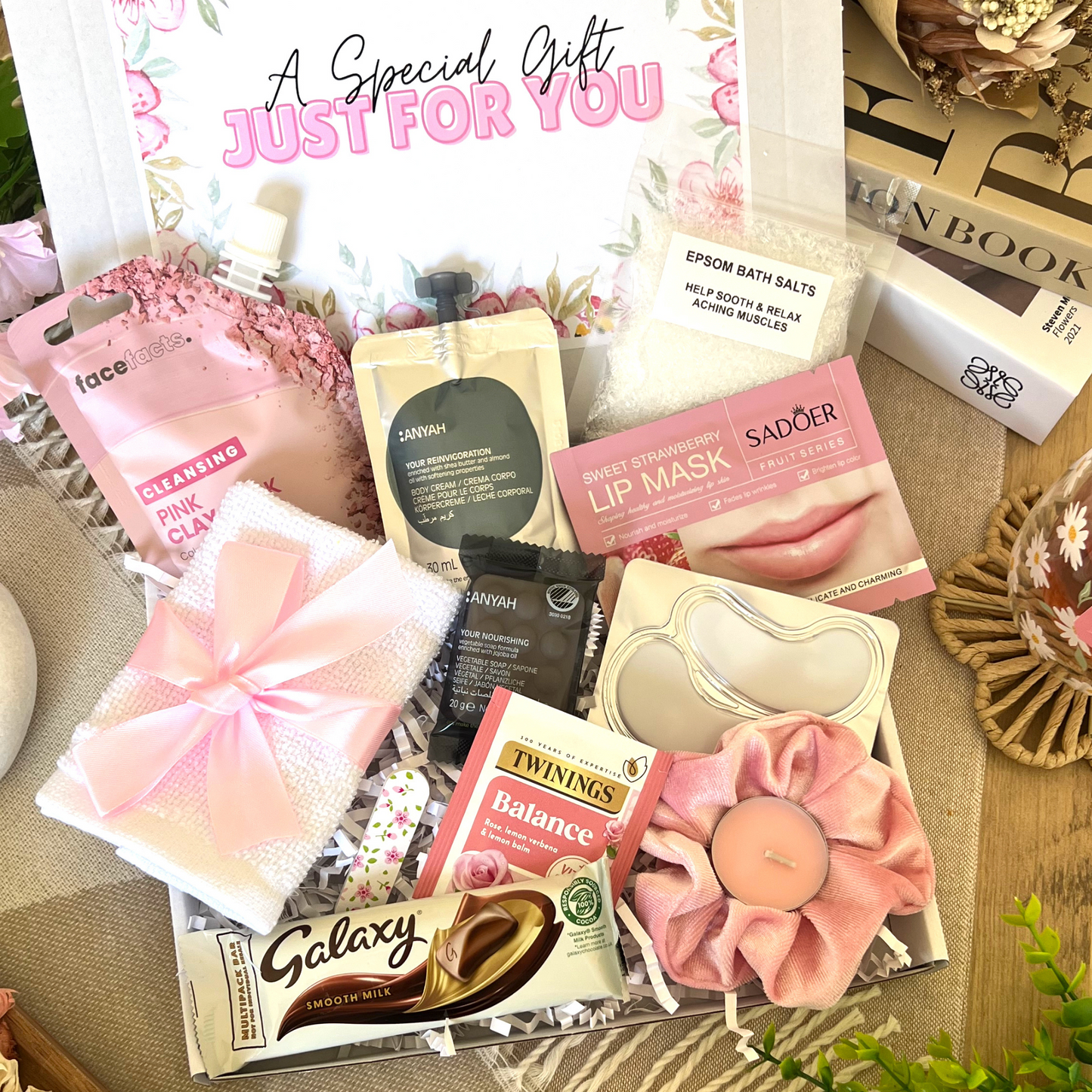 A Special Gift Just For You Pink Pamper
