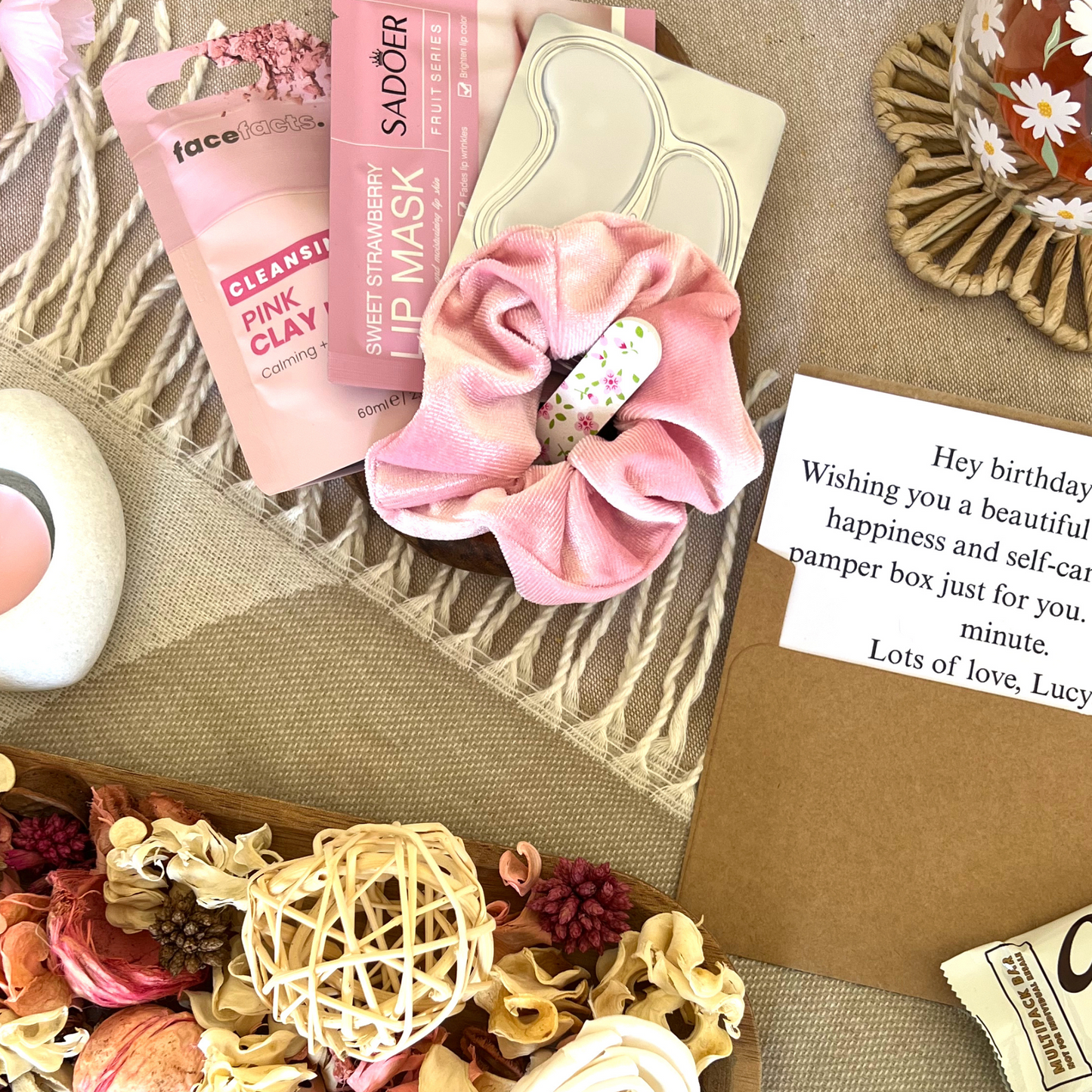 A Special Gift Just For You Pink Pamper