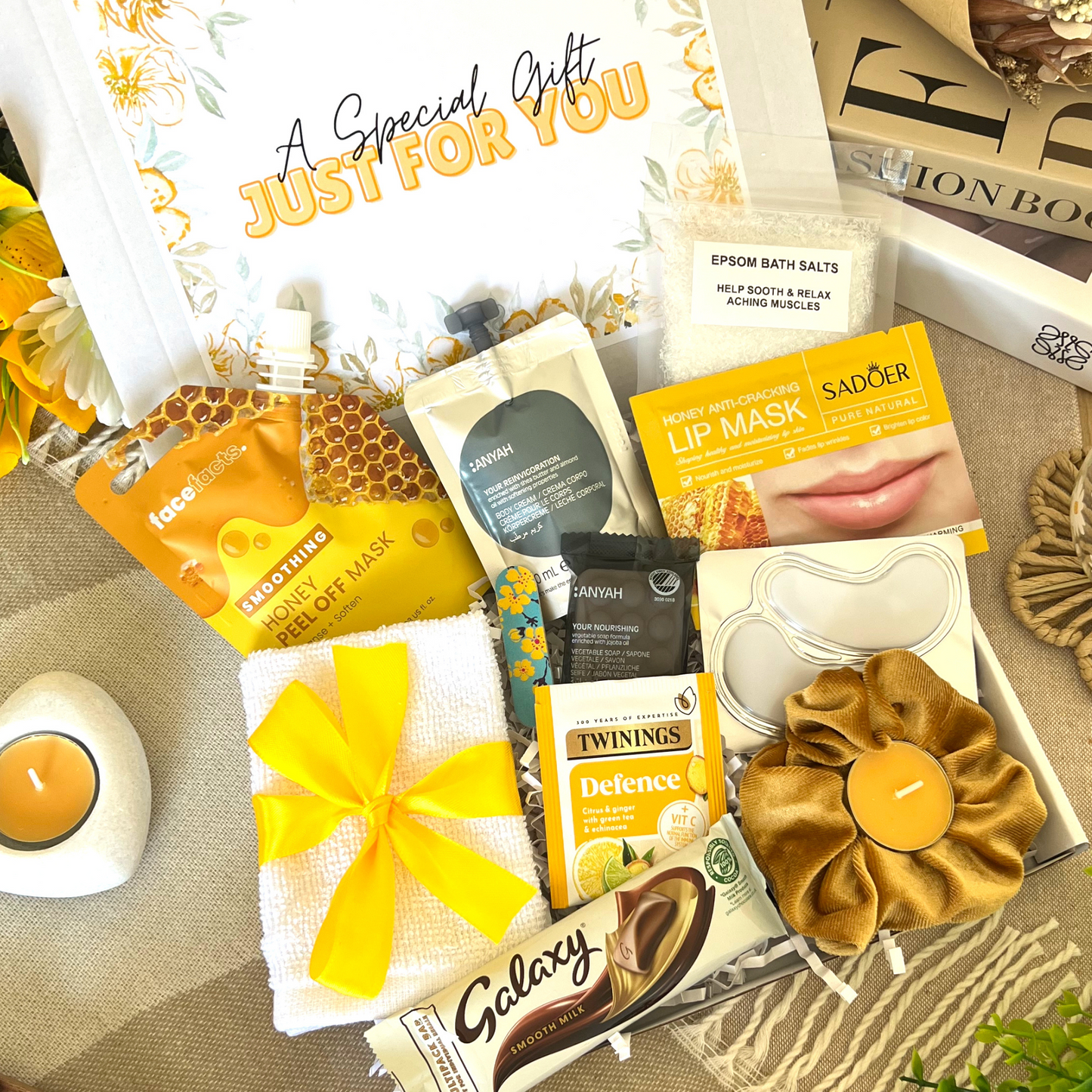 A Special Gift Just For You Yellow Pamper