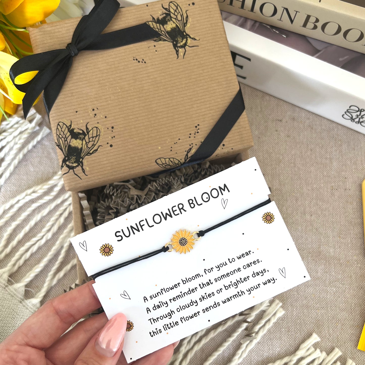 Sunflower Bloom Bracelet